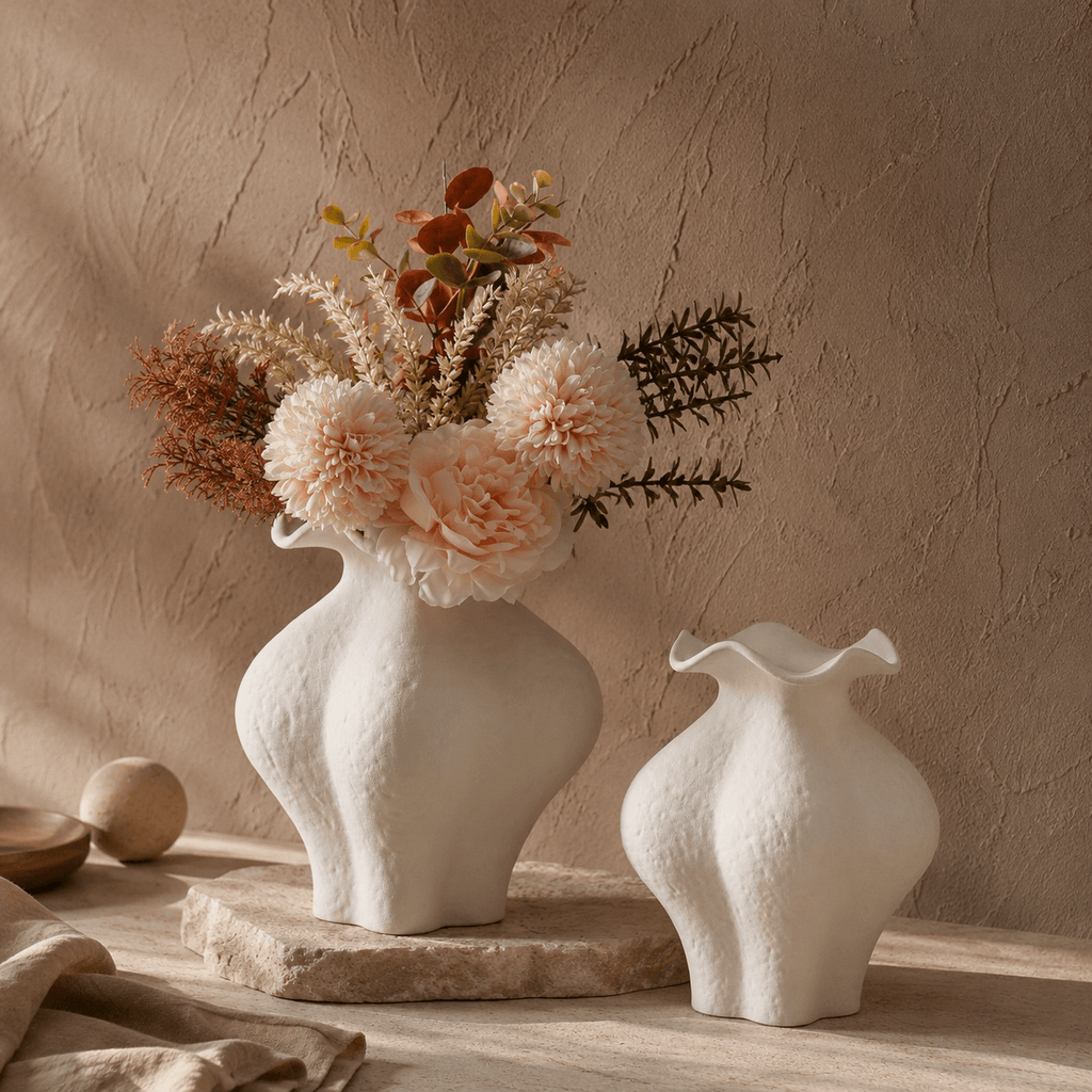 Organic Sculptural Ceramic Vase Collection