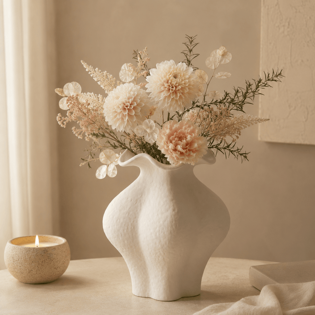 Organic Sculptural Ceramic Vase Collection