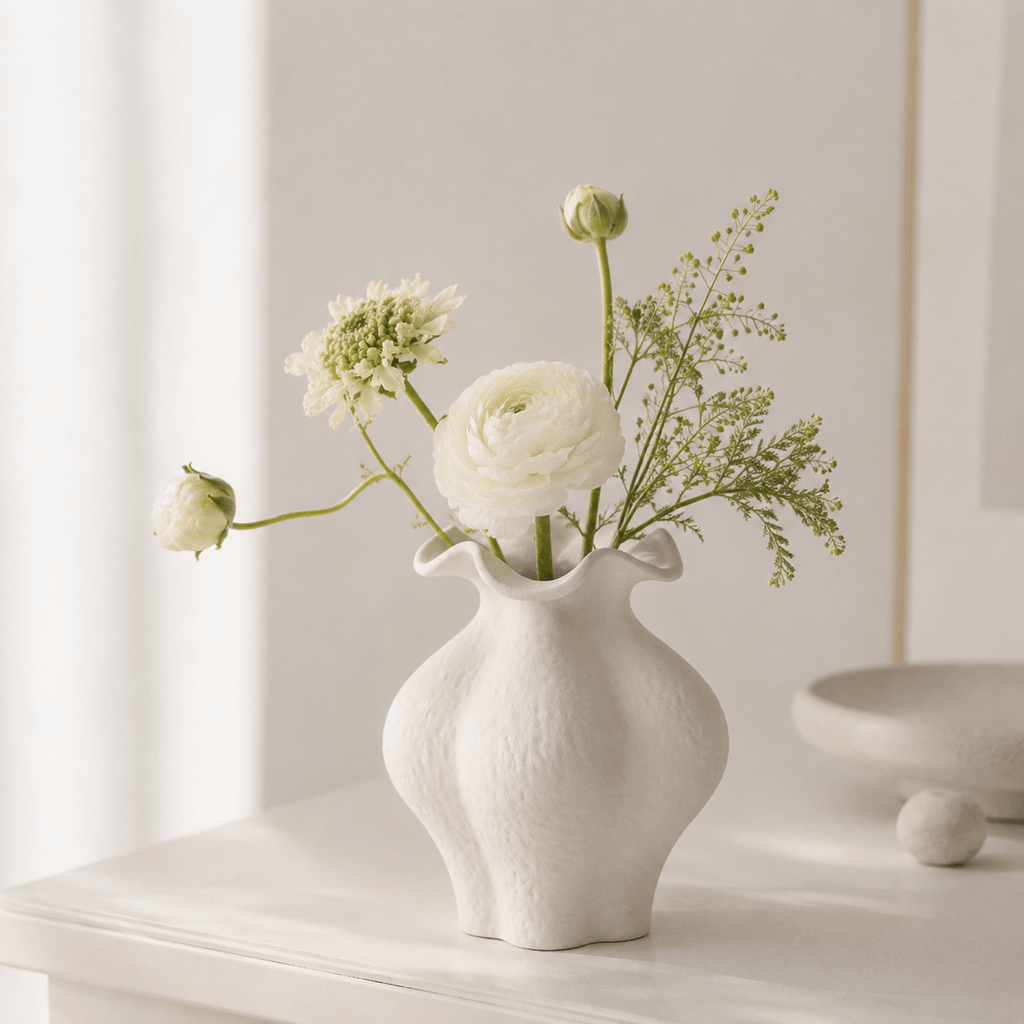 Organic Sculptural Ceramic Vase Collection