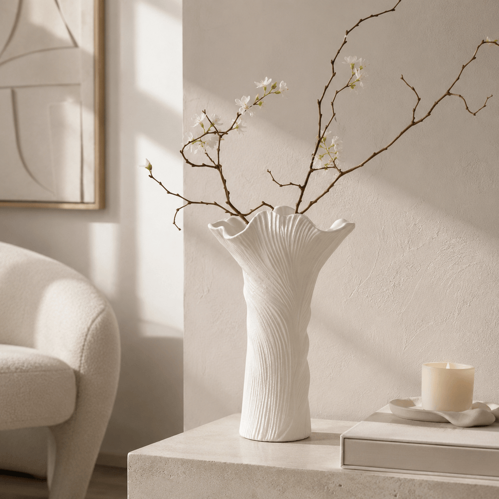 Organic Sculptural Ceramic Vase Collection