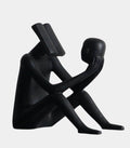 Abstract Contemplation Resin Sculptures 22 cm