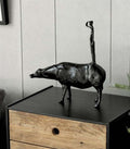 Abstract Man and Bull Resin Sculpture 37 cm