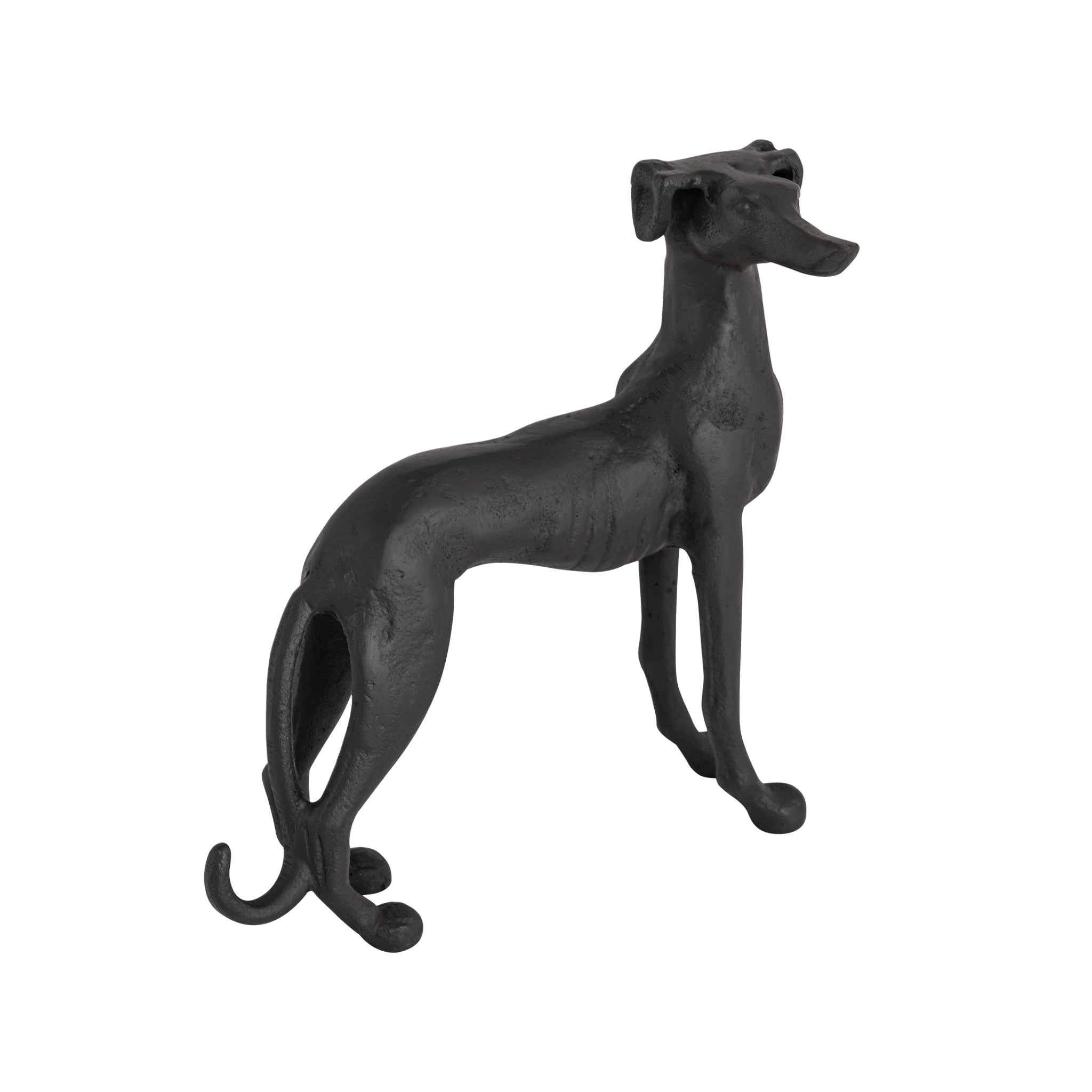 Antique Bronze Greyhound Dog Statue
