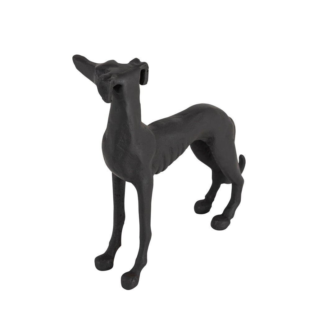 Antique Bronze Greyhound Dog Statue