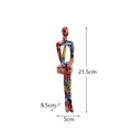 Abstract Thinker Resin Figurine
