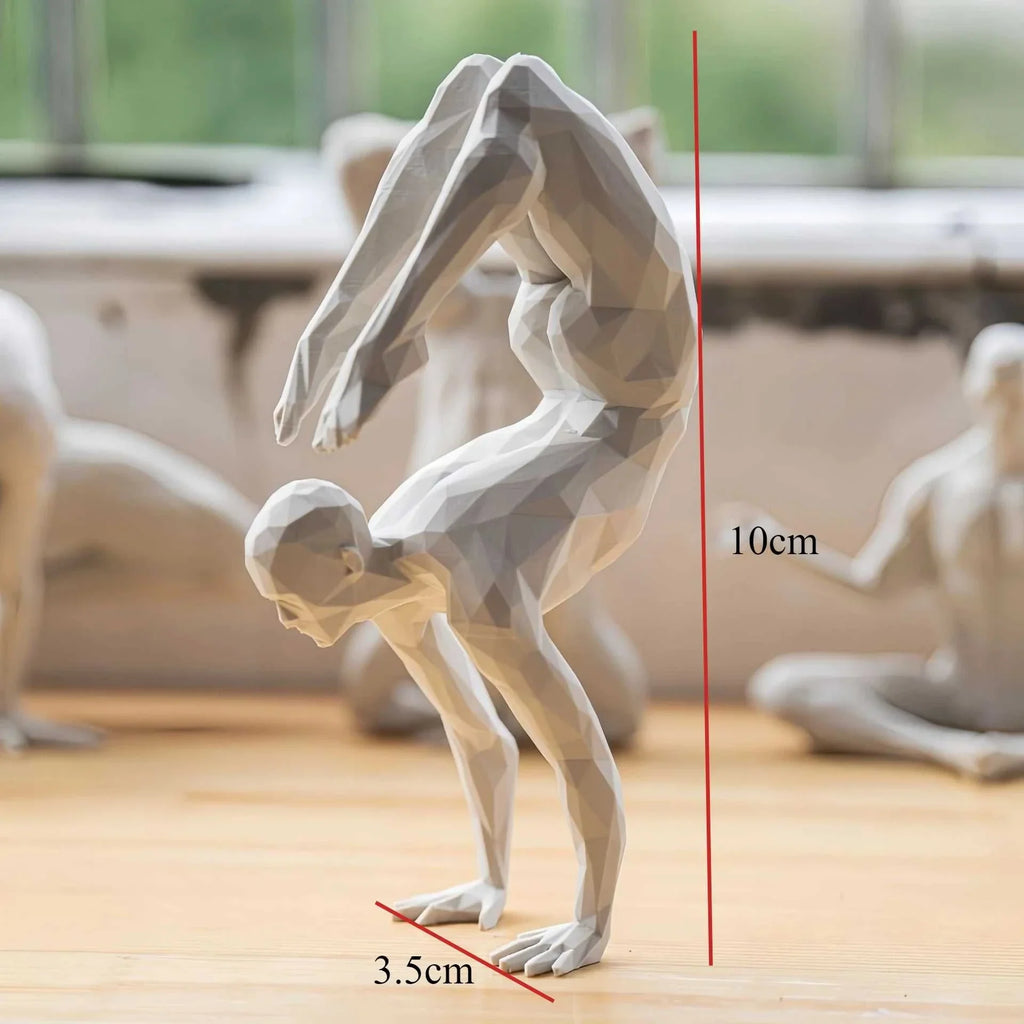 Minimalist Yoga Figurine
