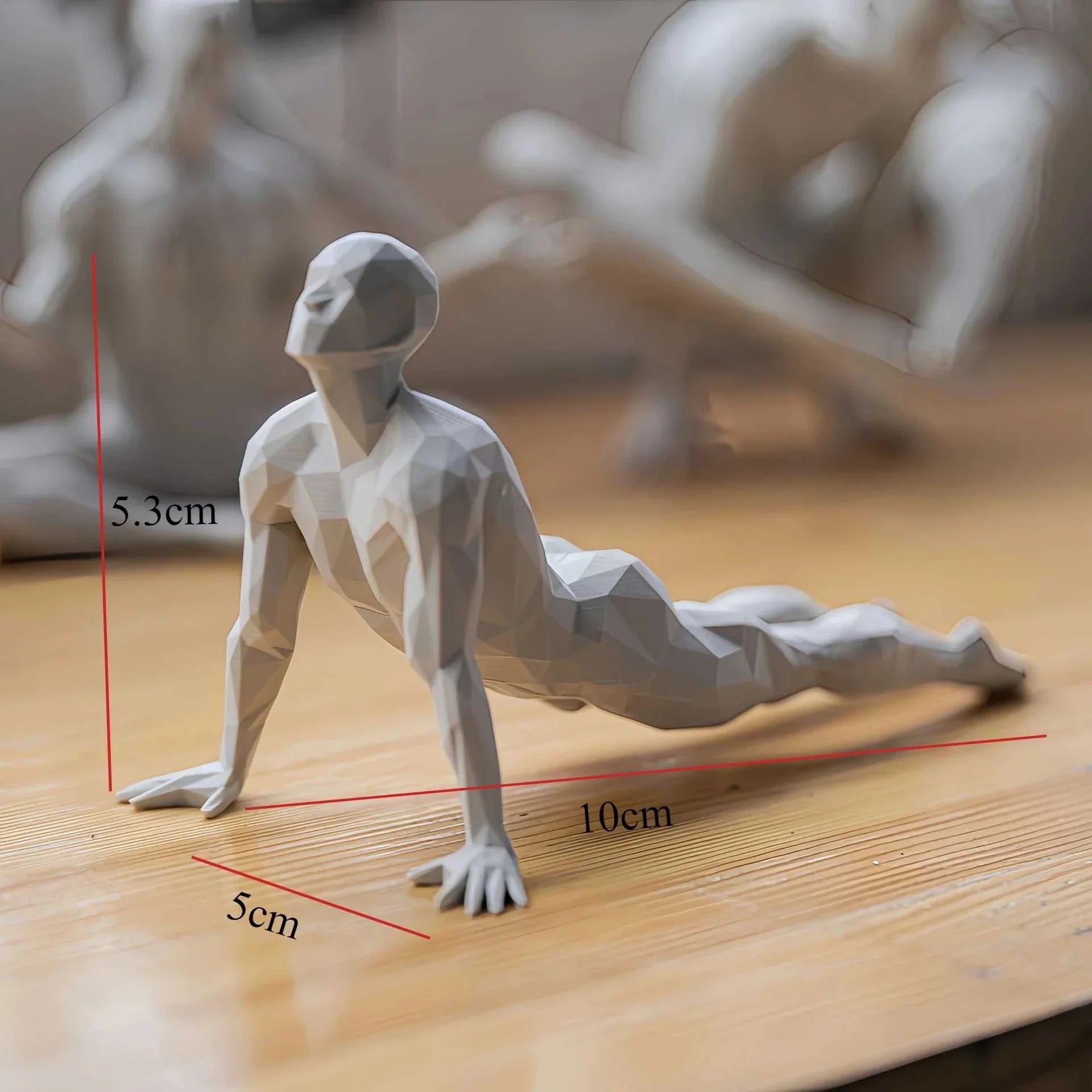 Minimalist Yoga Figurine