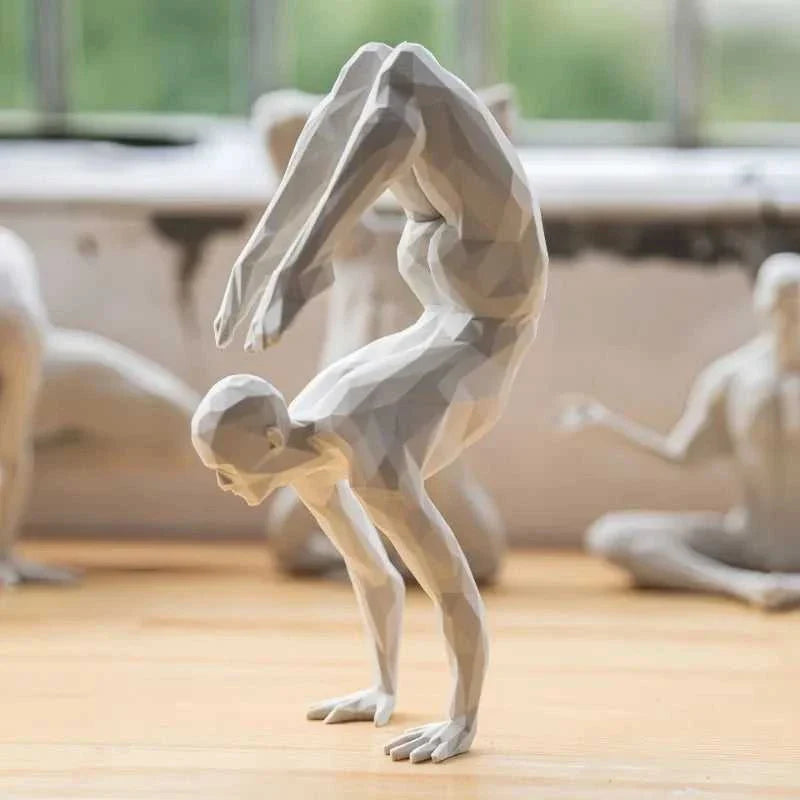Minimalist Yoga Figurine