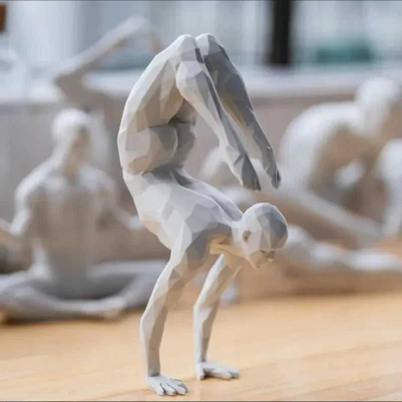 Minimalist Yoga Figurine
