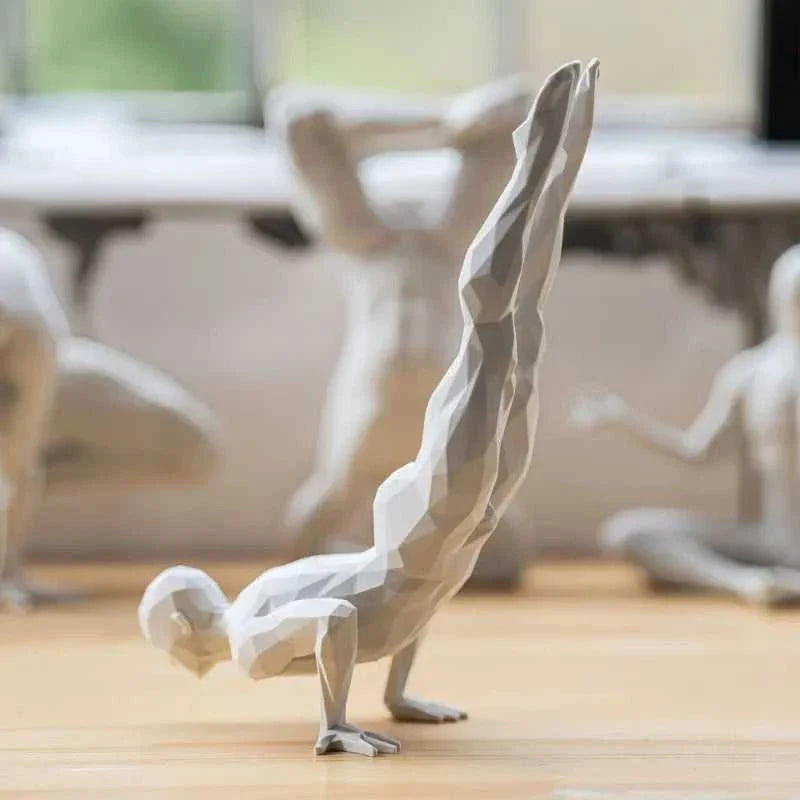 Minimalist Yoga Figurine